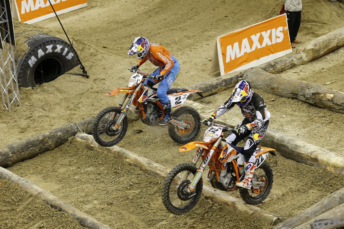 Cody Webb KTM 250 XC-F & Jonny Walker KTM 250 EXC-F Madrid 2016