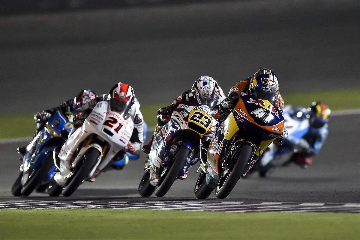 Brad Binder KTM RC250 GP Qatar 2016