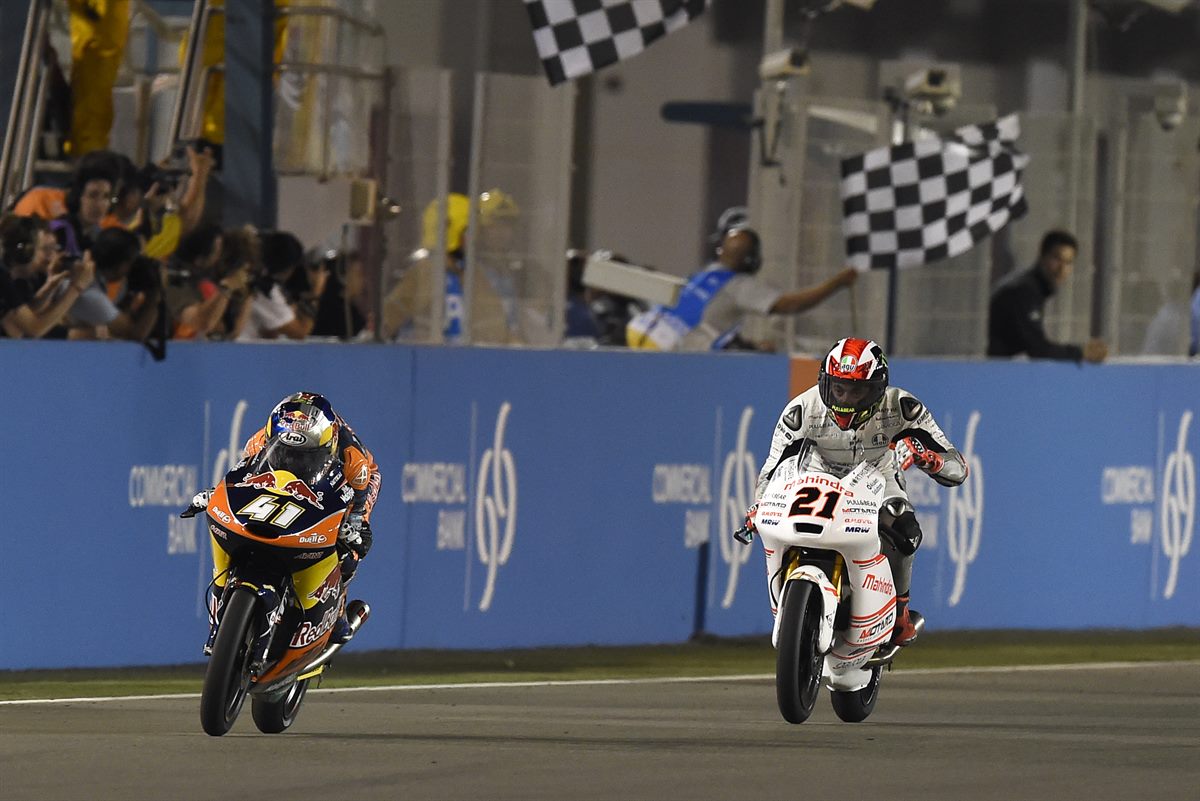 Brad Binder KTM RC250 GP Qatar 2016 