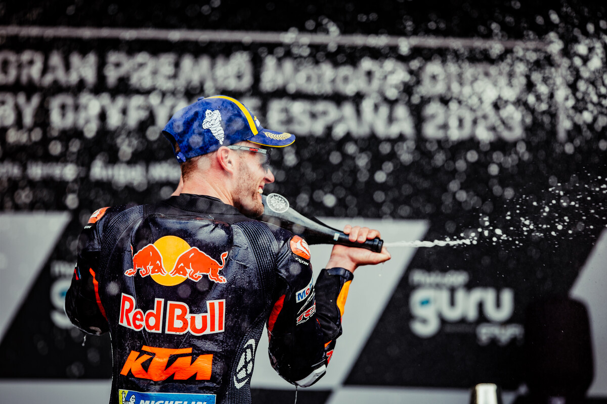 Brad Binder KTM MotoGP 2023 Spain Sunday-8