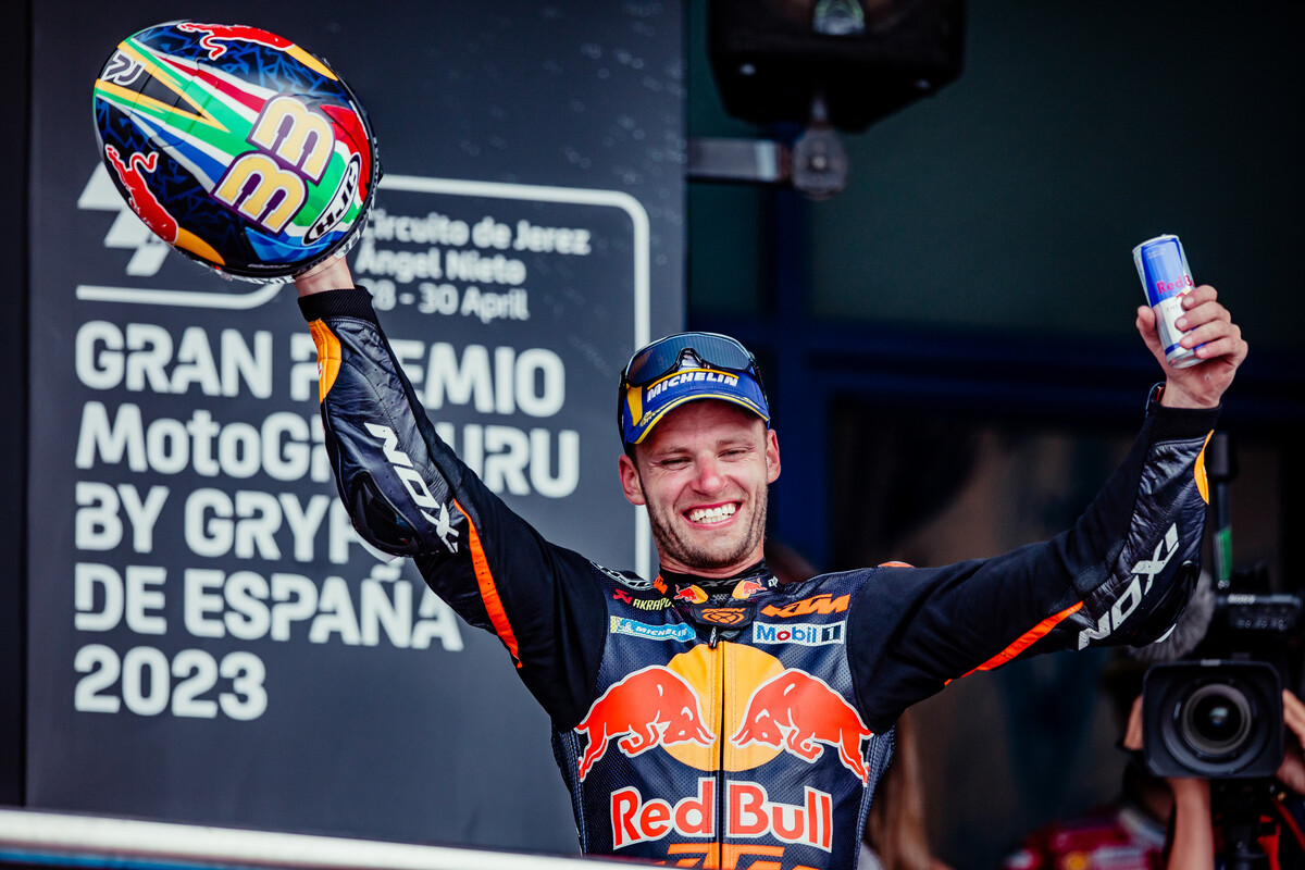 Brad Binder KTM MotoGP 2023 Spain Sunday-7