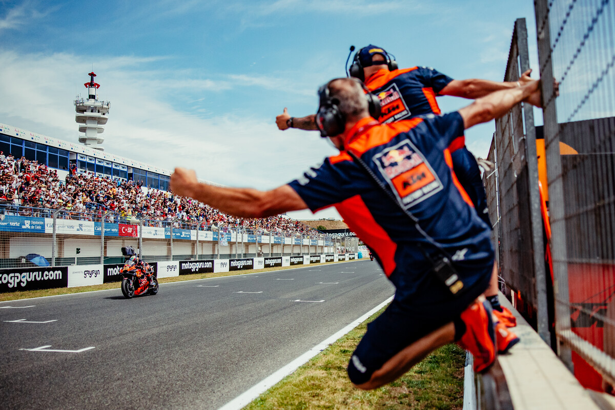 Brad Binder KTM MotoGP 2023 Spain Sunday-6