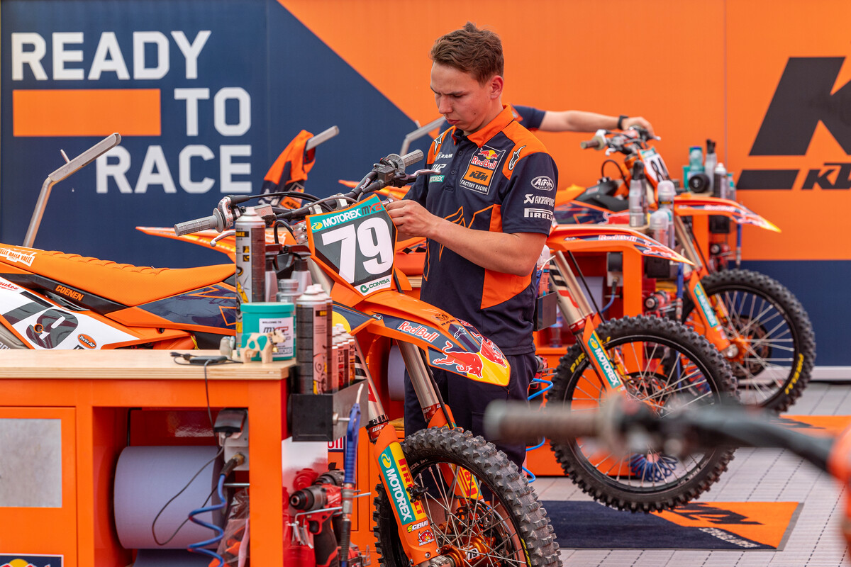 Sacha Coenen 2023 Spain MX2 KTM 250 SX-F