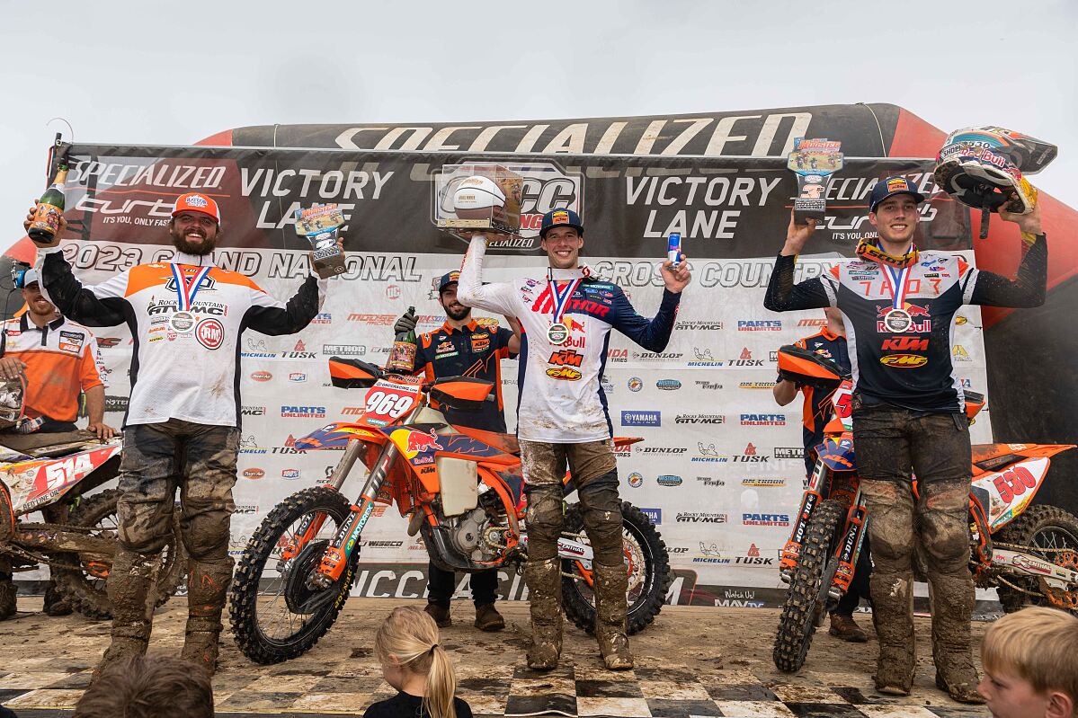 FMF KTM FACTORY RACING PODIUM