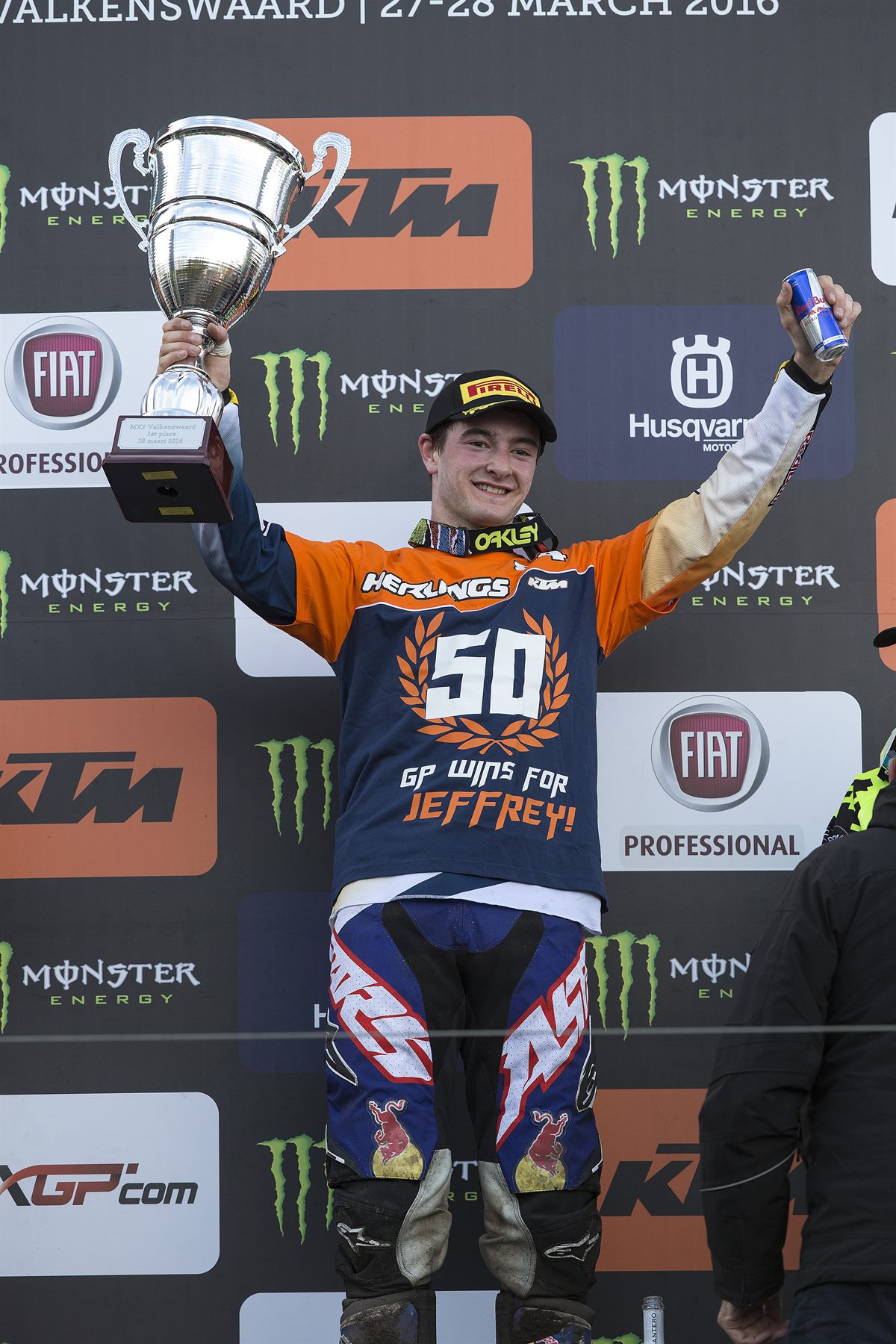 Jeffrey Herlings Podium Valkenswaard 2016