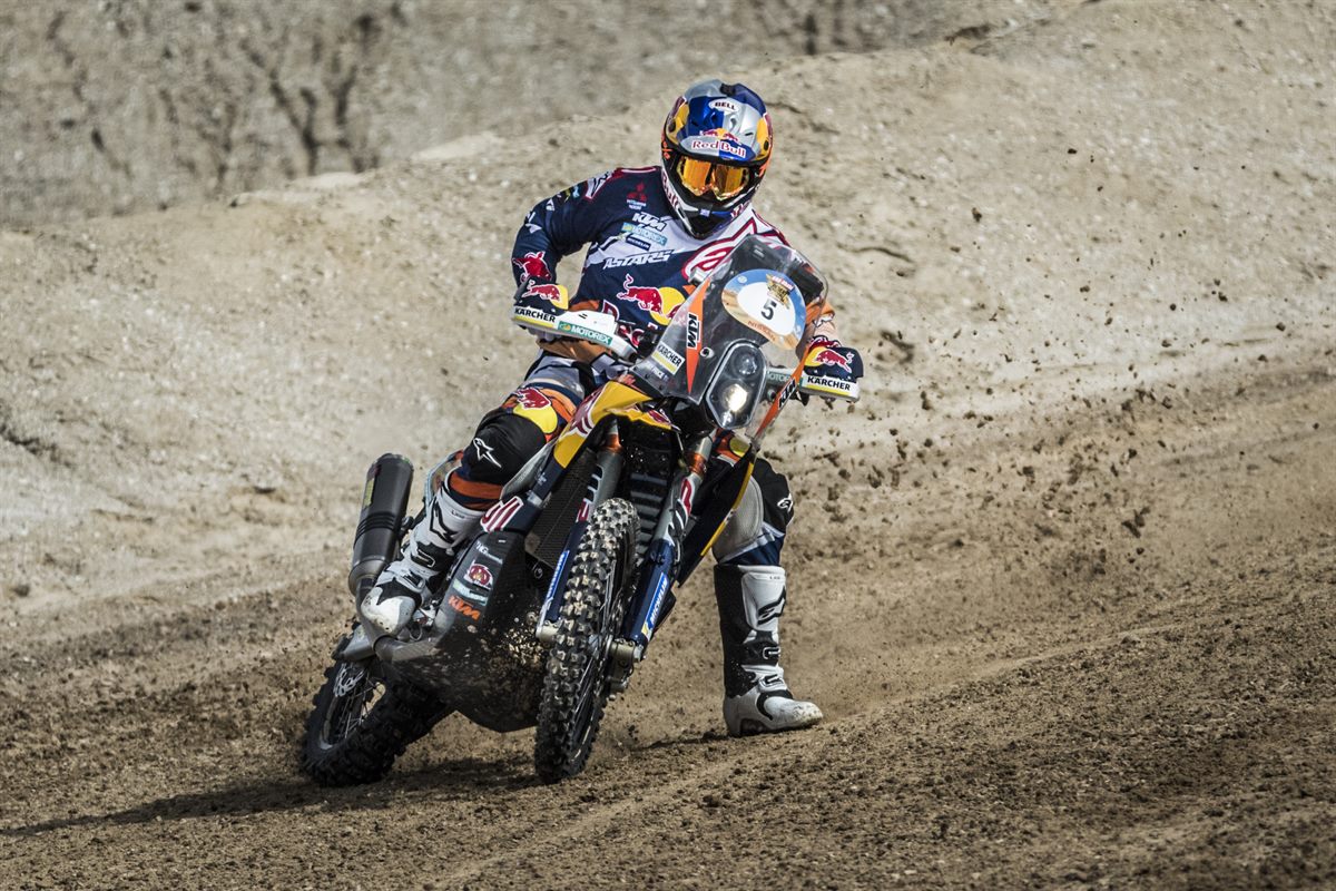 Toby Price KTM 450 RALLY Abu Dhabi 2016