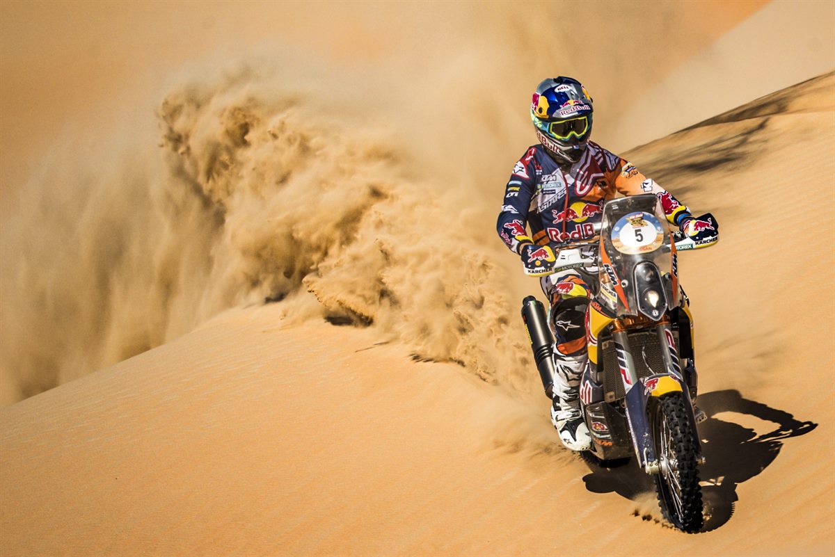 Toby Price KTM 450 RALLY Abu Dhabi 2016