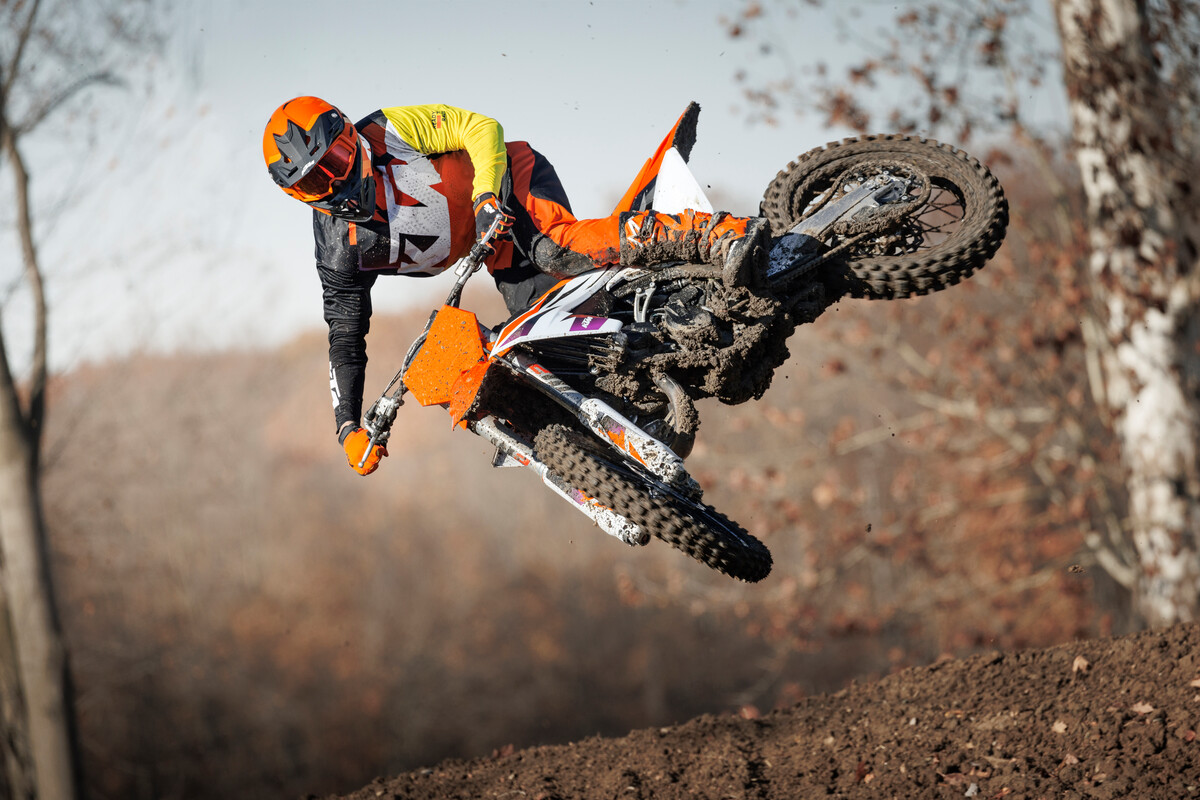 KTM 125 SX（オプション装着車）