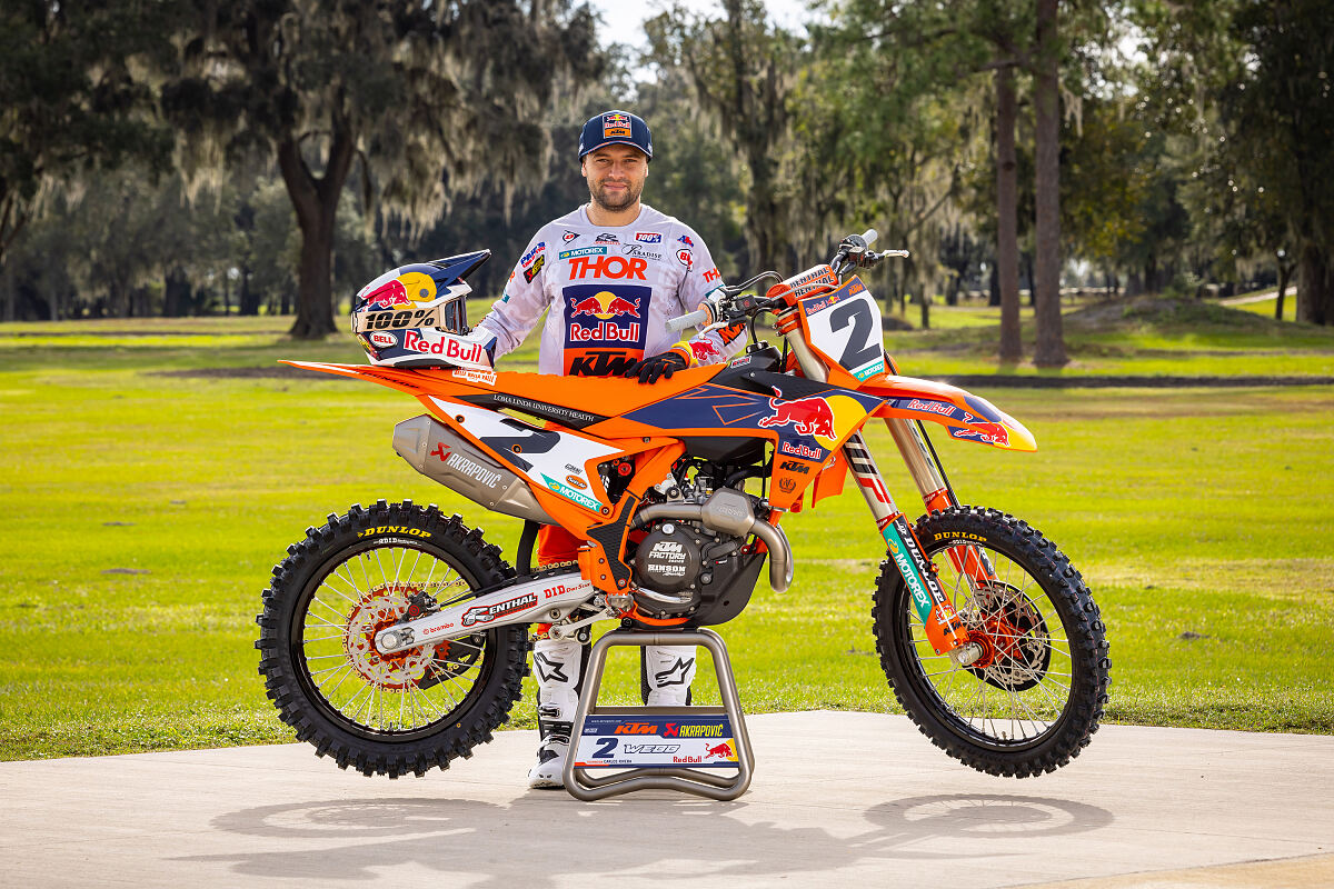 RED BULL KTM FACTORY RACING THANKS COOPER WEBB FOR FOR FIVE YEARS OF