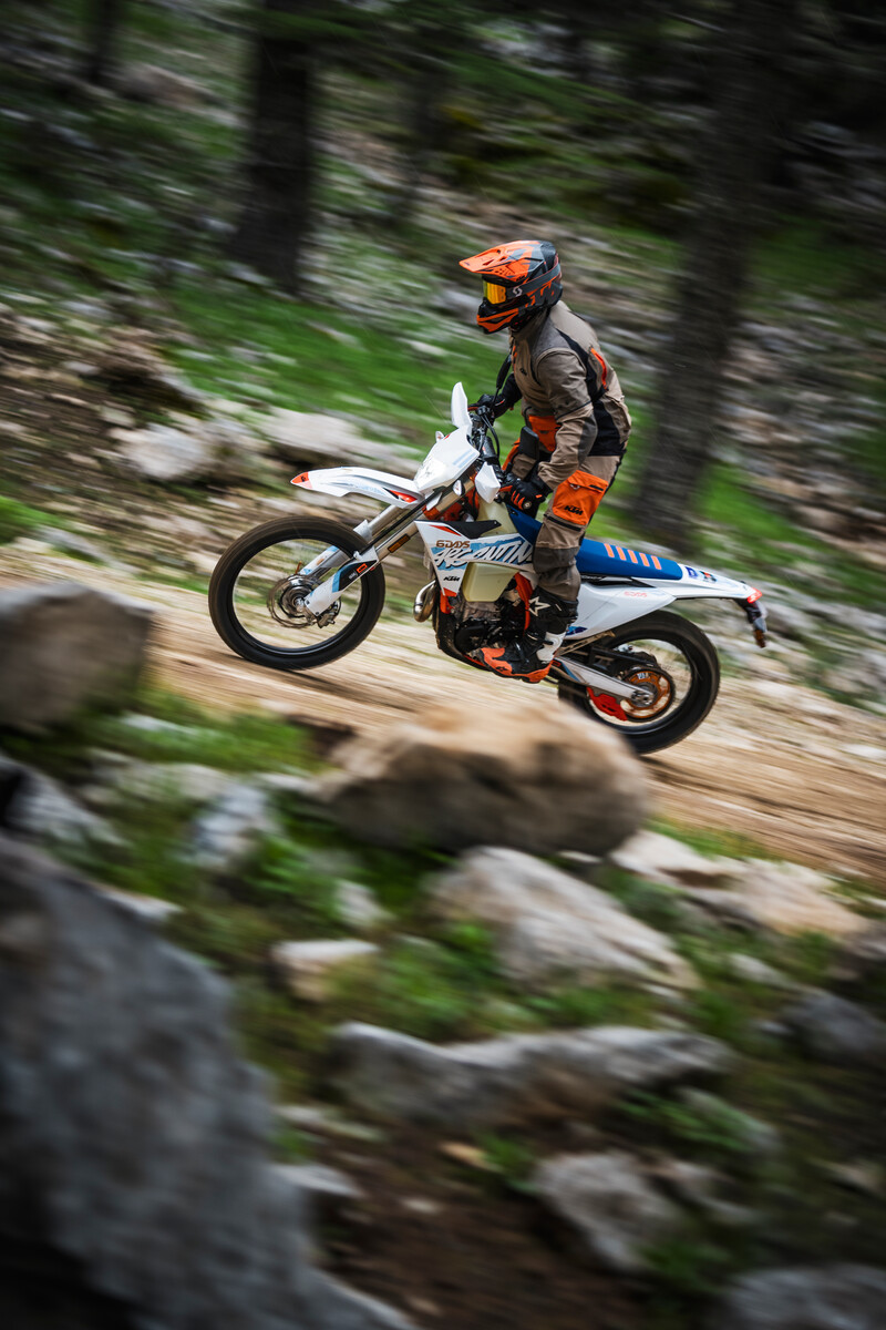 THE 2024 KTM 500 EXCF SIX DAYS IS READY TO TAKE ON ANY CHALLENGE KTM