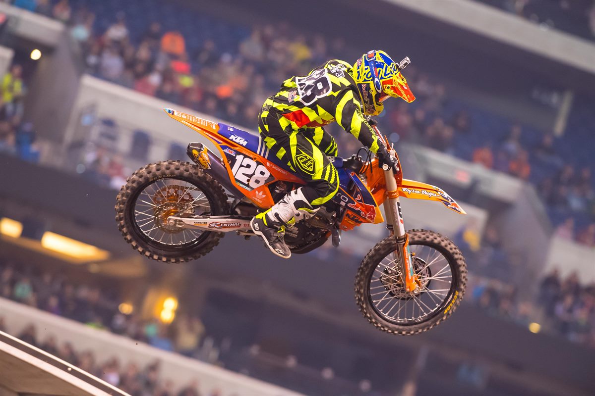 Alex Frye KTM 250 SX-F Indianapolis 2016