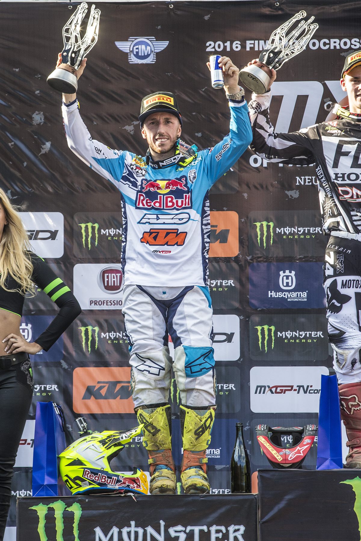 Tony Cairoli Podium Neuquen 2016