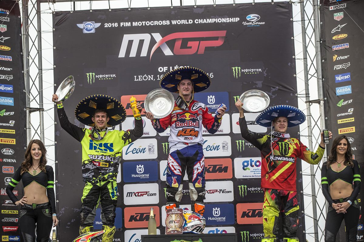 Jeffrey Herlings Podium Leon 2016