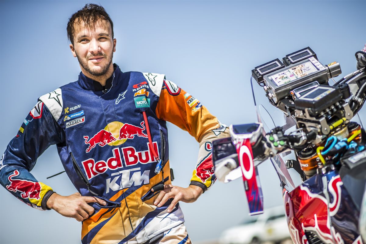 Sam Sunderland KTM 450 RALLY Qatar 2016
