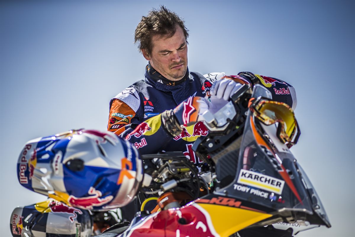 Toby Price KTM 450 RALLY Qatar 2016
