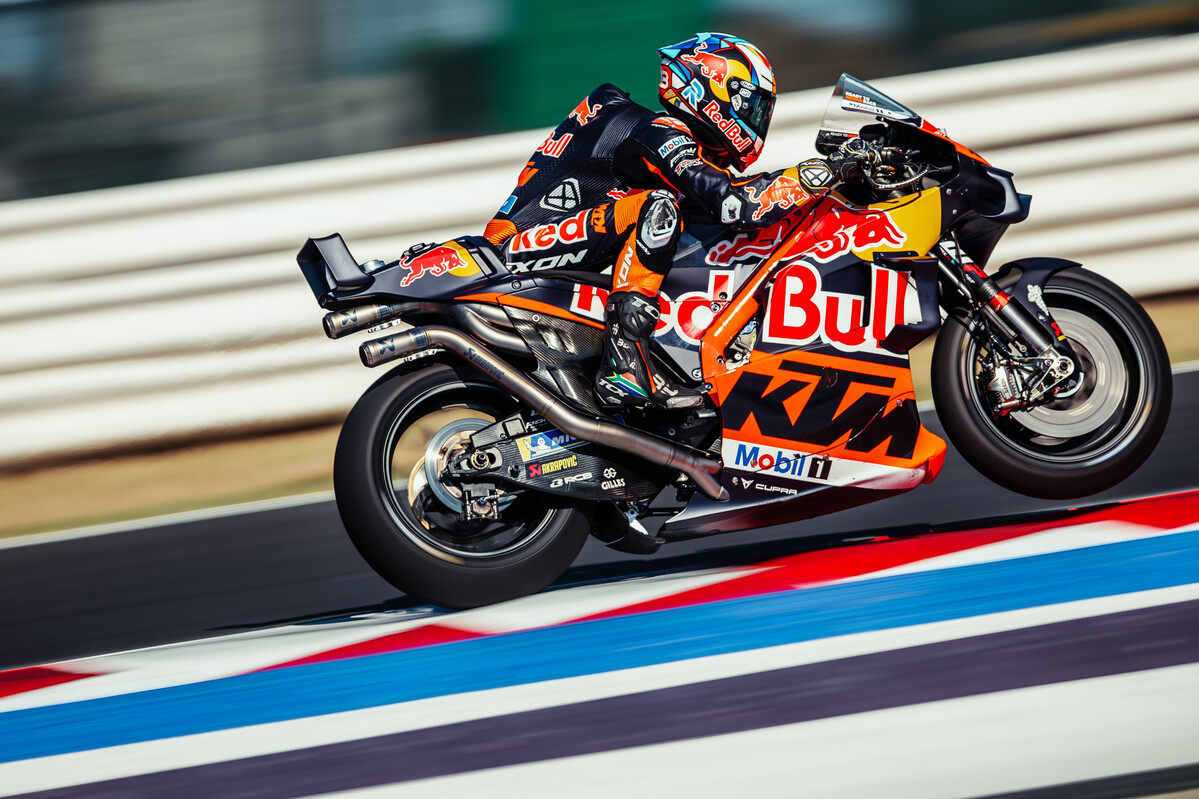 Brad Binder KTM MotoGP 2023 Misano test