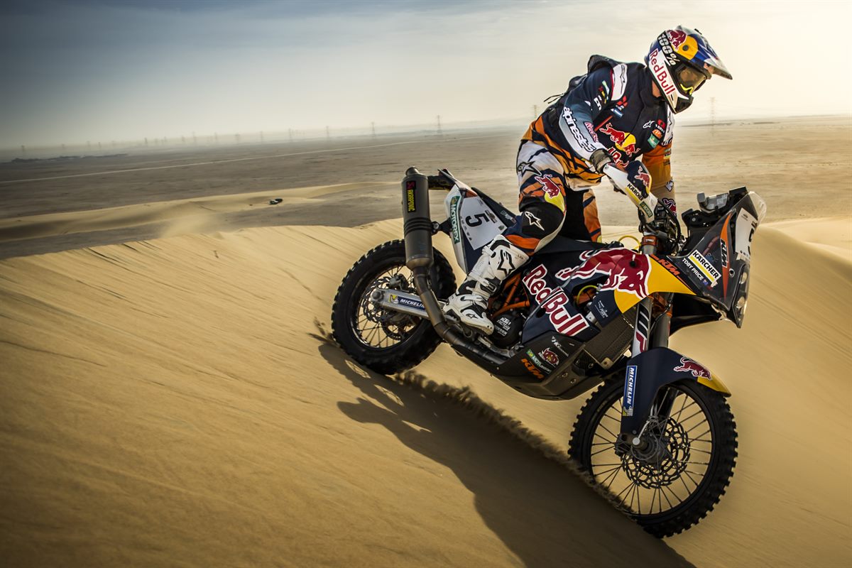 Toby Price KTM 450 RALLY Qatar 2016