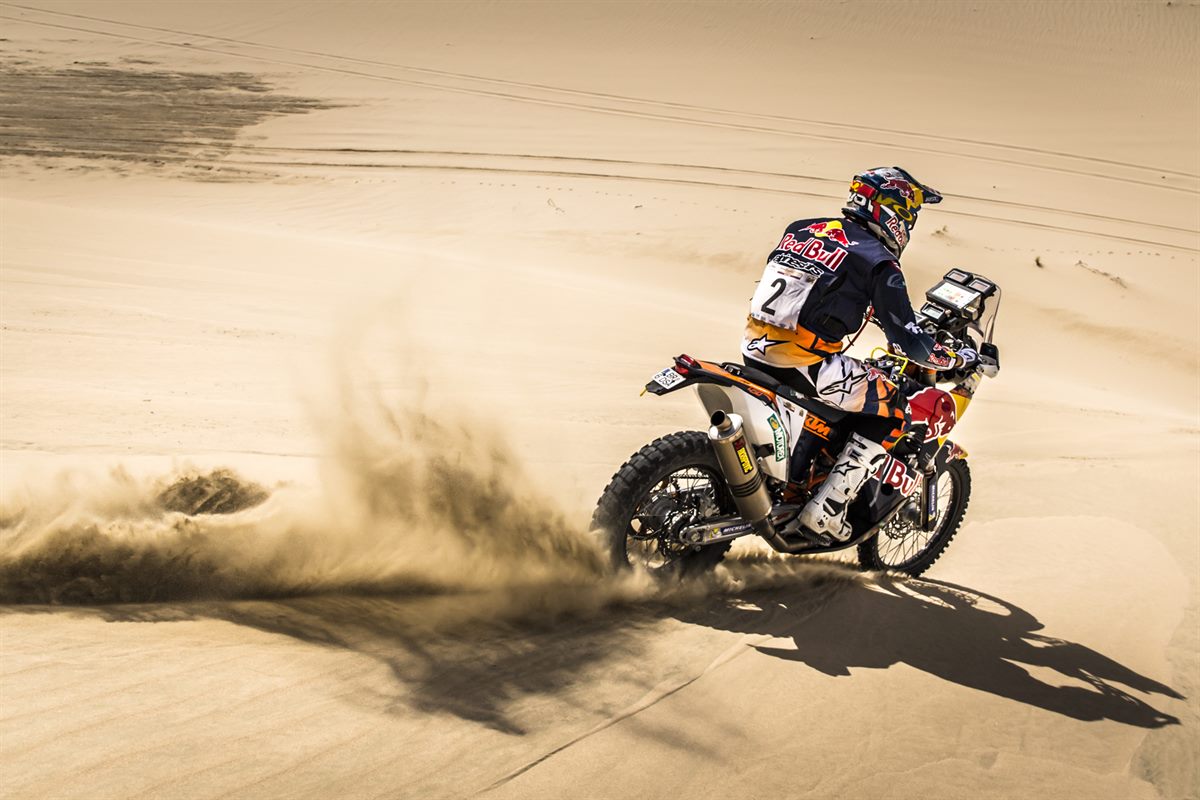 Sam Sunderland KTM 450 RALLY Qatar 2016