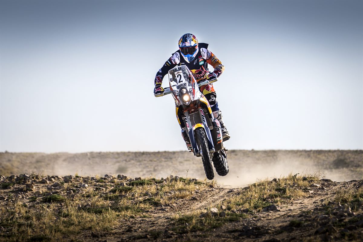 Sam Sunderland KTM 450 RALLY Qatar 2016