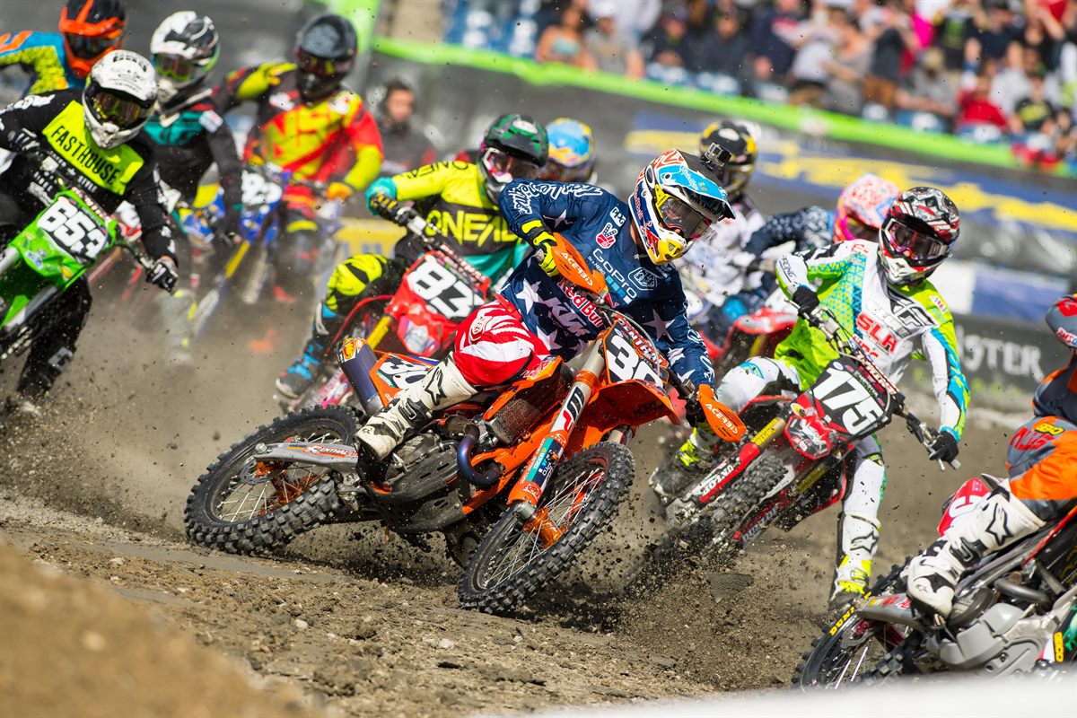 Shane McElrath KTM 250 SX-F Foxborough 2016