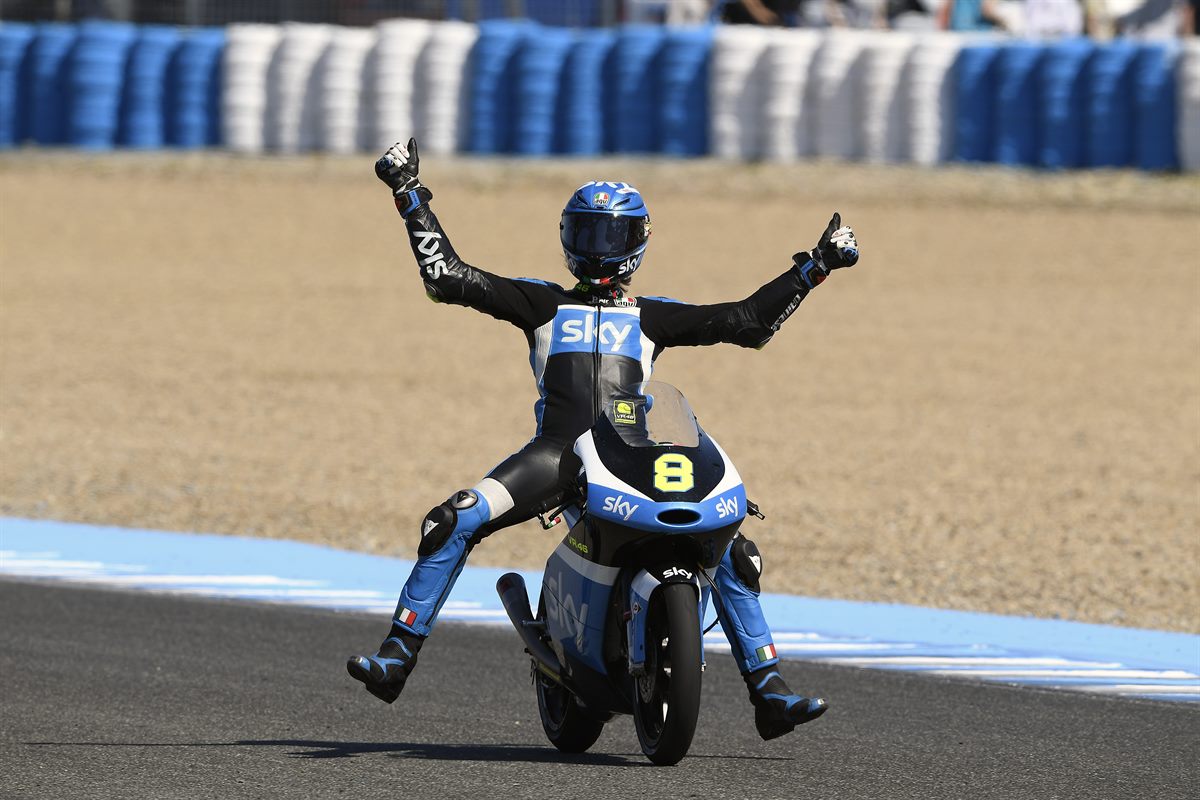 Nicolo Bulega KTM RC250 GP Jerez 2016
