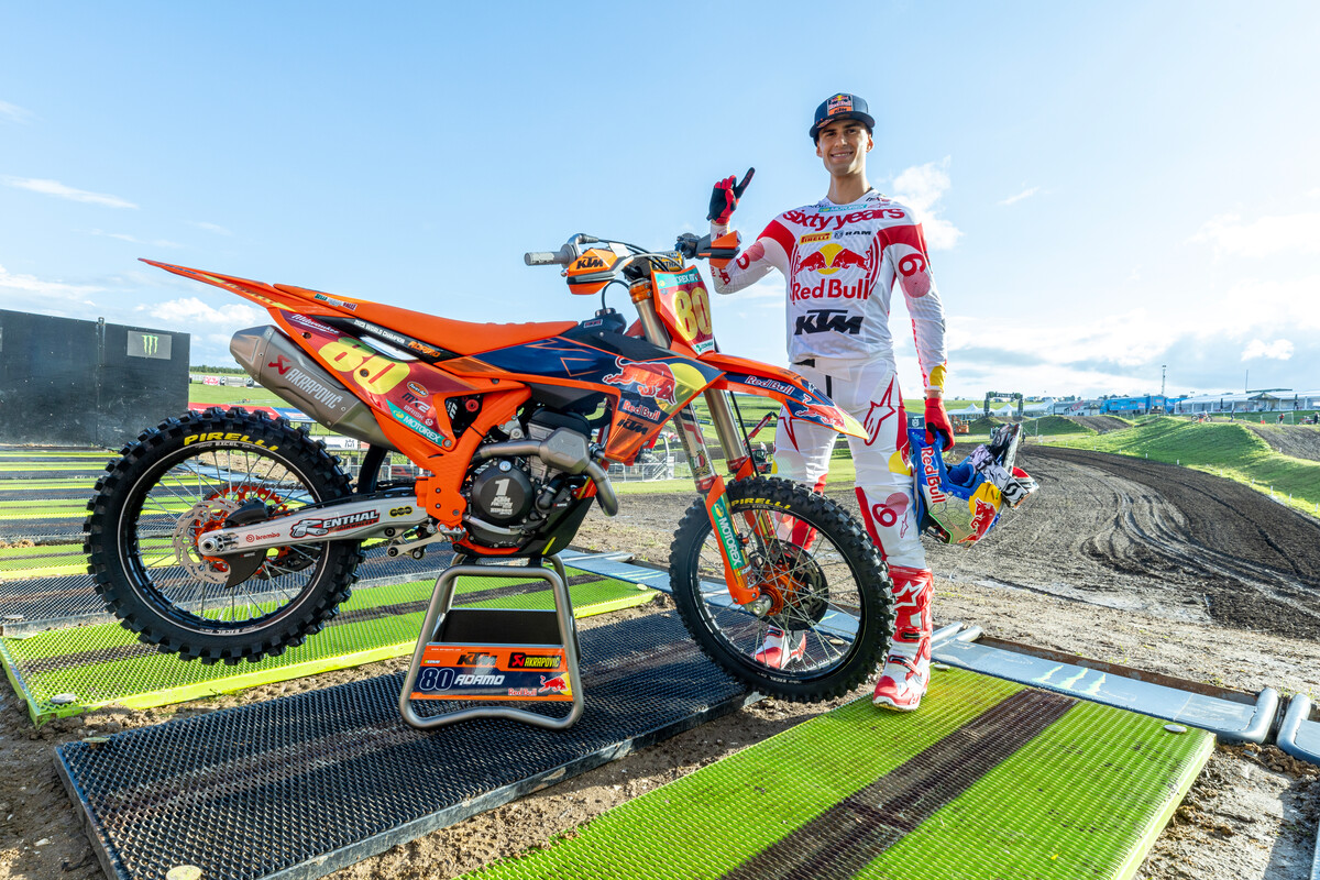 Andrea Adamo 2023 MXGP Matterley Basin KTM 250 SX-F