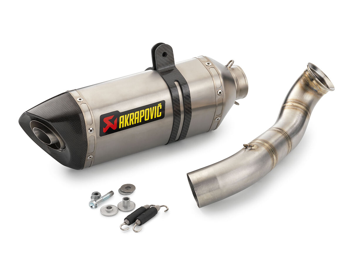 76005999000 Akrapovic titanium slip-on silencer