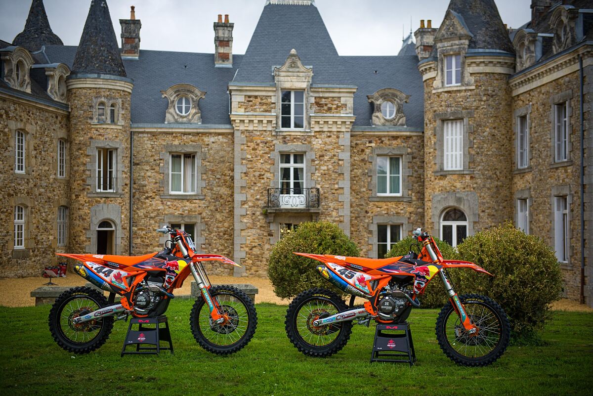 RYDER MCNABB AND JESS PETTIS - KTM CANADA RED BULL RACE TEAM