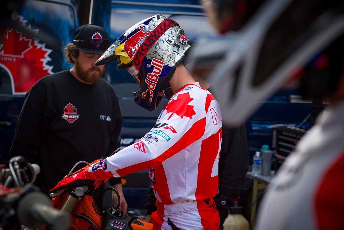 RYDER MCNABB 03 - KTM CANADA RED BULL RACE TEAM 