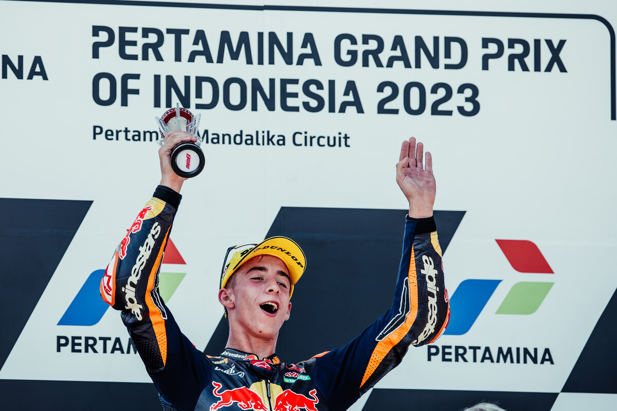 Pedro Acosta Moto2 2023 Indonesia
