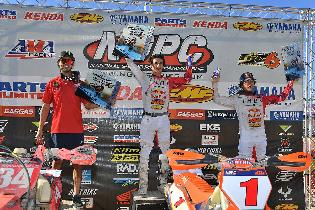 DANTE AND MATEO OLIVEIRA PODIUM