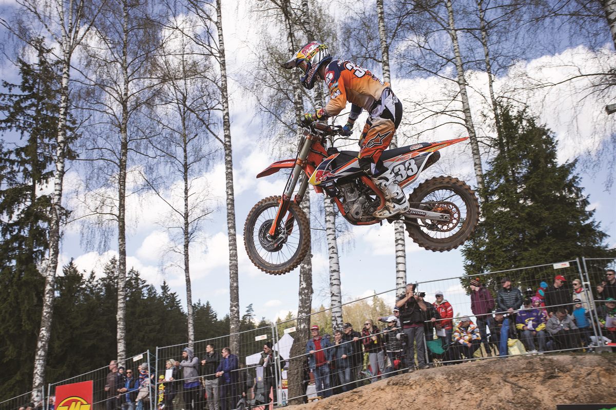 Josiah Natzke KTM 250 SX-F Kegums 2016