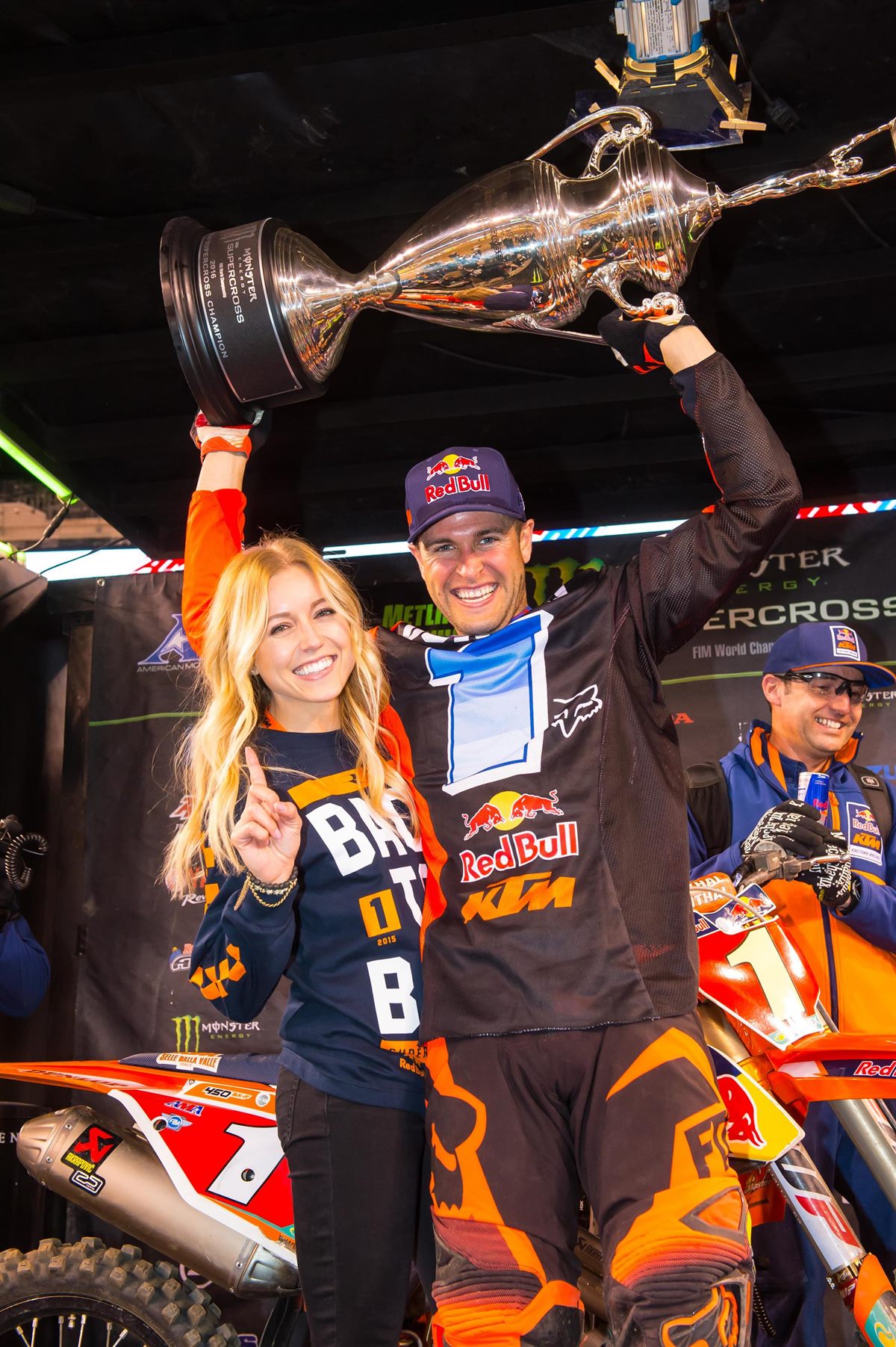 Ryan Dungey KTM 450 SX-F Podium East Rutherford 2016