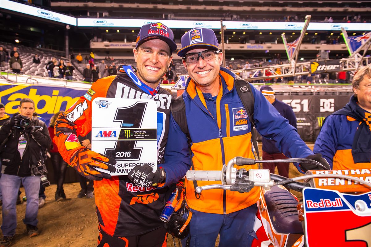 Ryan Dungey & Carlos Rivera KTM 450 SX-F East Rutherford 2016
