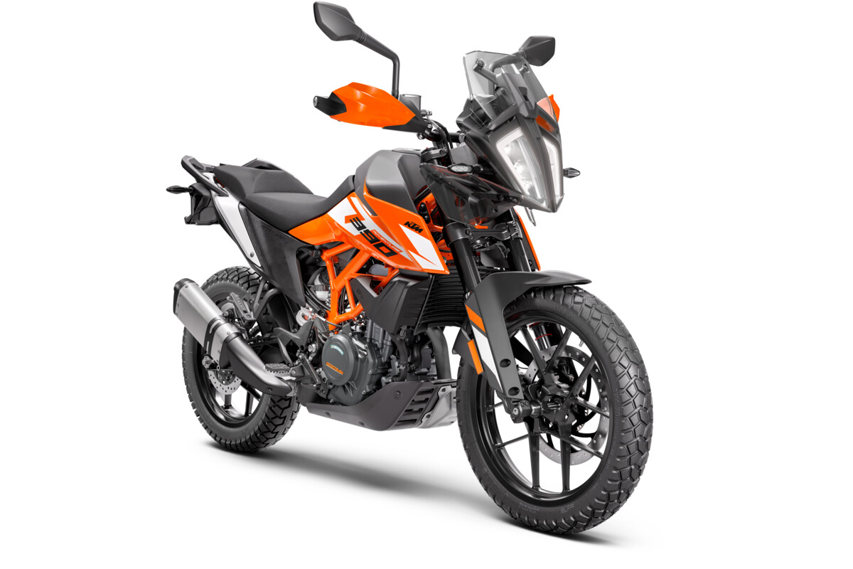 THE 2024 KTM 390 ADVENTURE BRINGS NEW COLORWAYS ALONG FOR THE RIDE