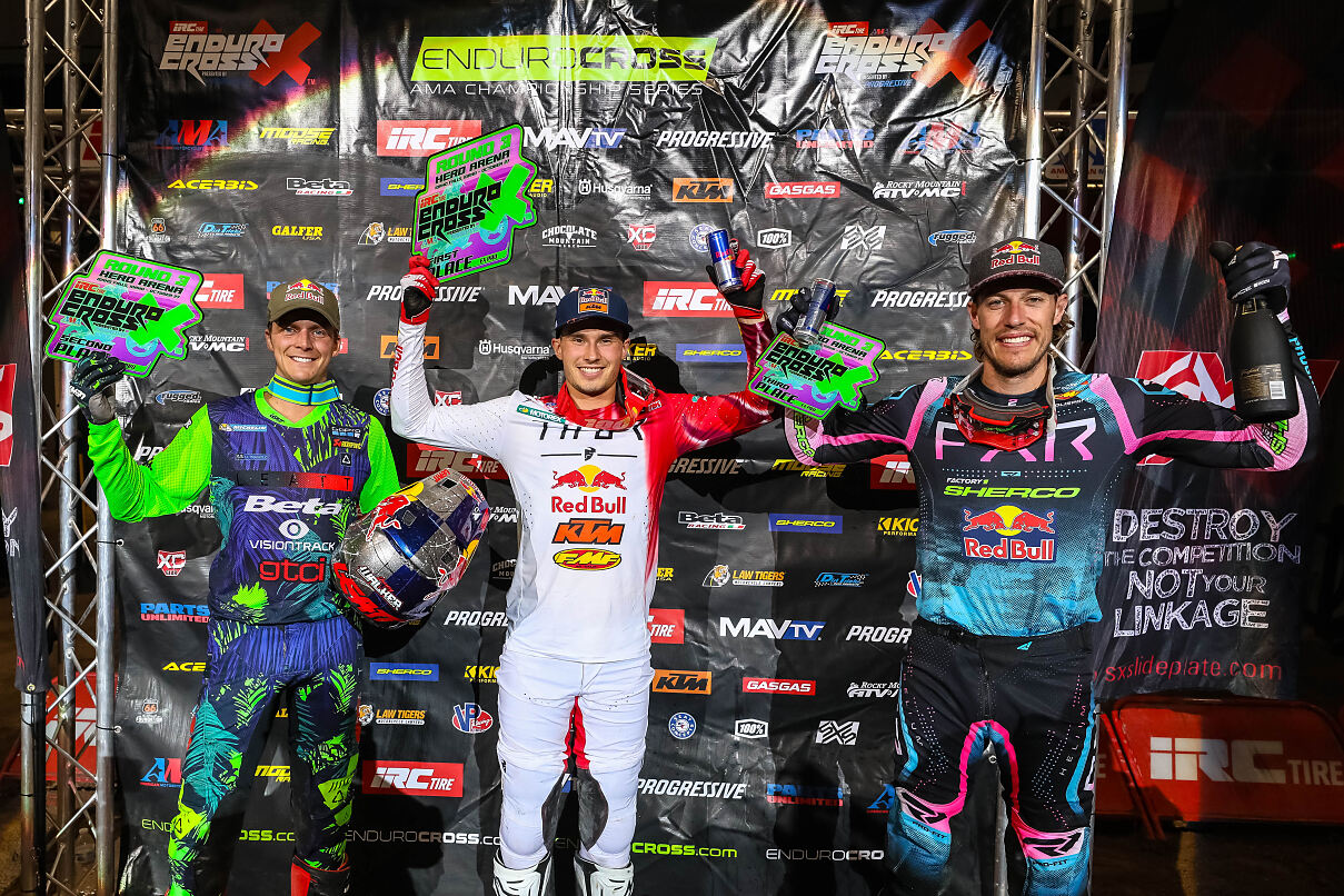 TRYSTAN HART PODIUM