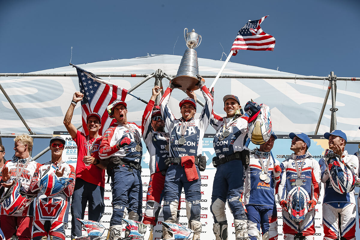 United States - World Trophy winners - ISDE 2023