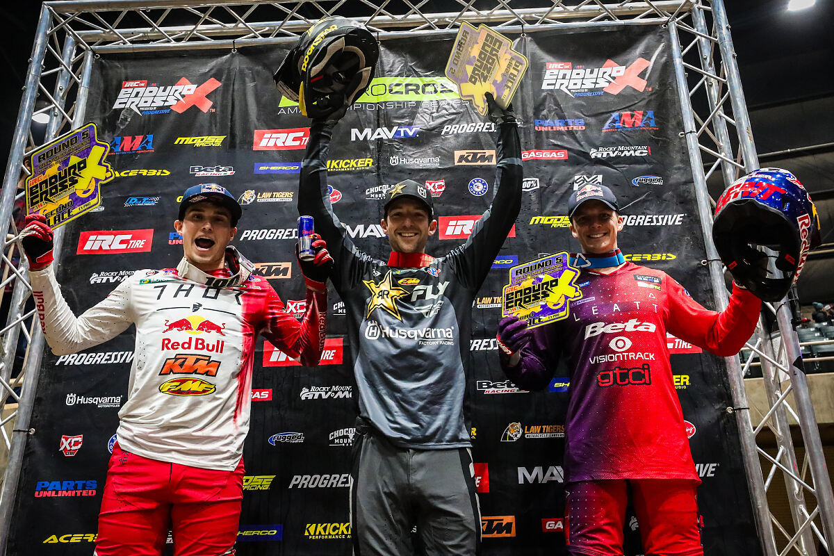TRYSTAN HART PODIUM