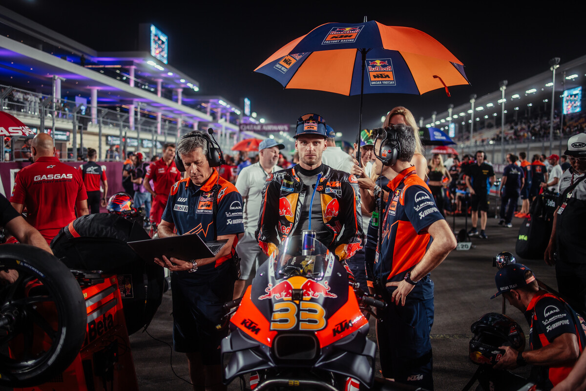 Brad Binder KTM MotoGP 2023 Qatar Saturday