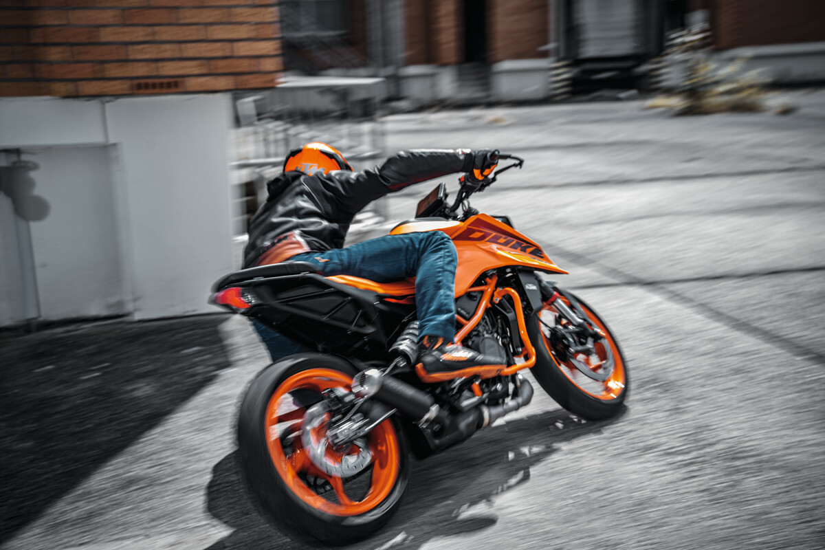 KTM 390 DUKE（オプション装着車）