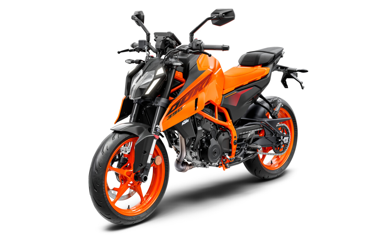11月25日展示予定車輌 KTM 390 DUKE（エレクトロニック・オレンジ）