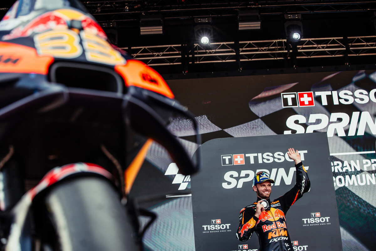 Brad Binder KTM MotoGP 2023 Valencia Saturday