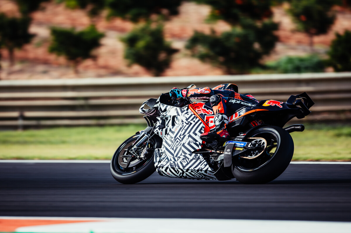 Jack Miller KTM MotoGP 2023 Valencia test