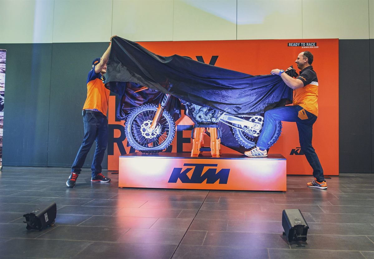 KTM EXC MY 2017_Unveiling of the bike