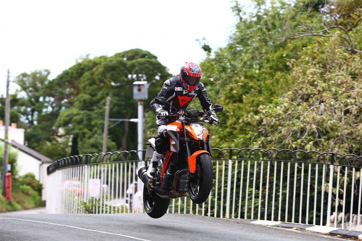 Carl Fogarty at Isle of Man