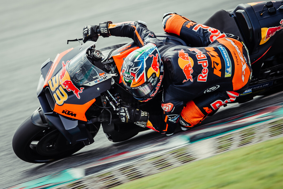 Brad Binder KTM MotoGP 2024 Sepang test