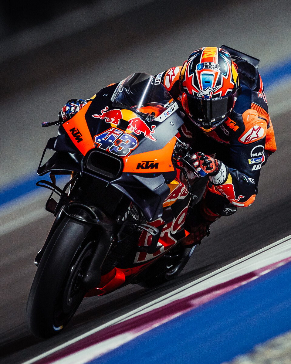 Jack Miller KTM MotoGP 2024 Qatar test