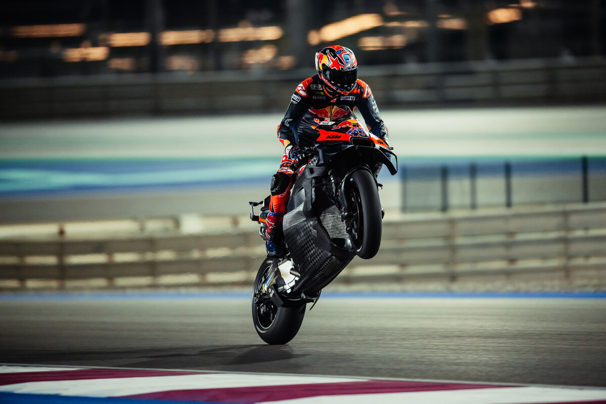 Jack Miller KTM MotoGP 2024 Qatar test