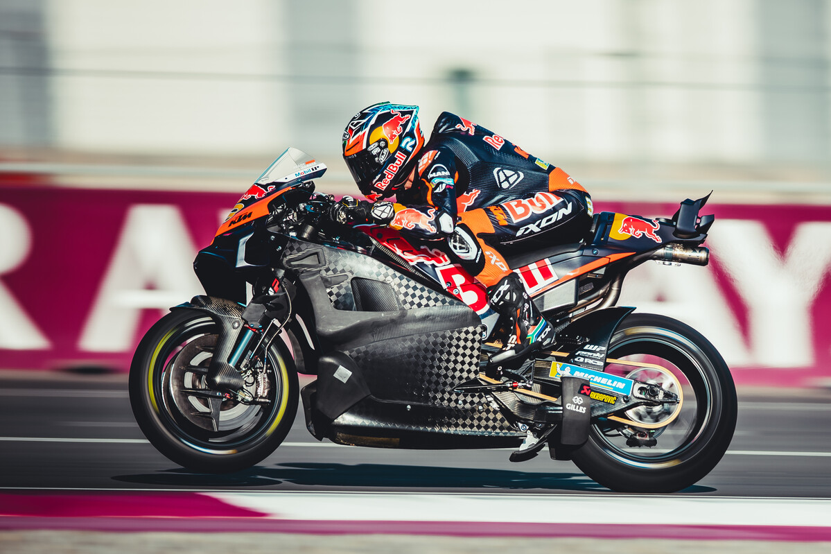 Brad Binder KTM MotoGP 2024 Qatar test