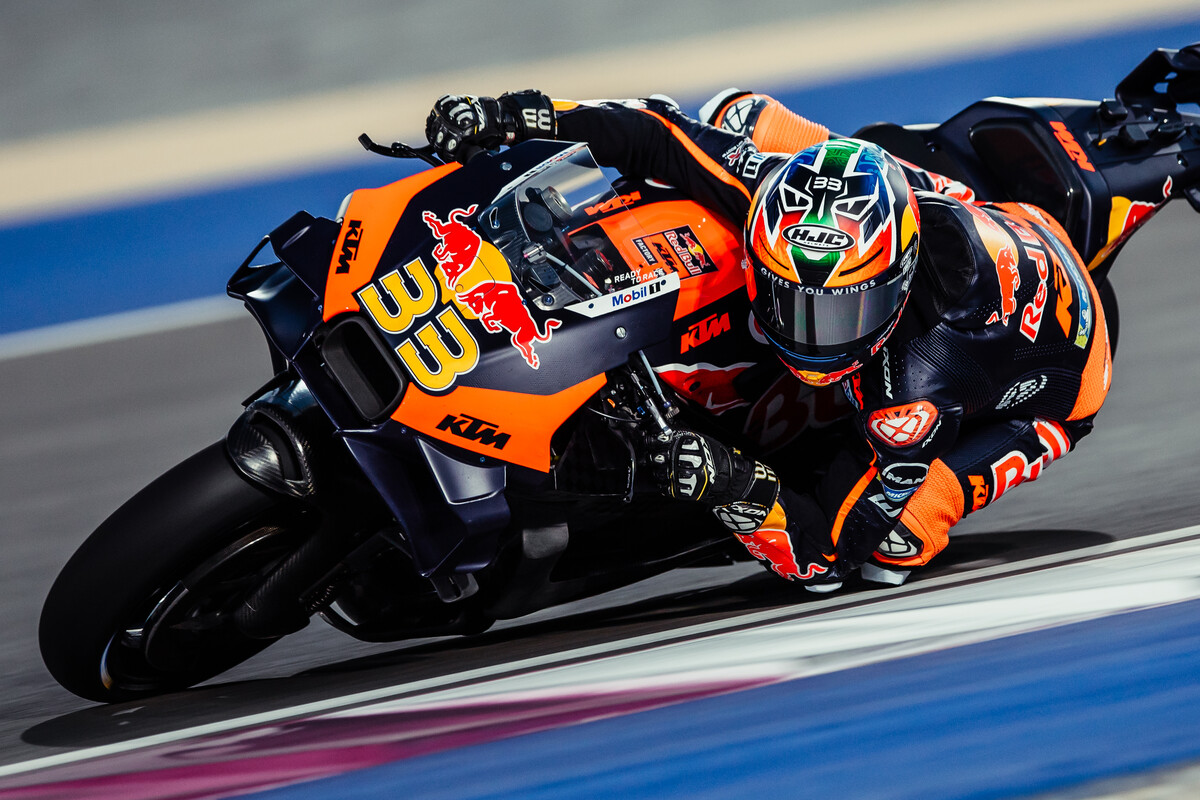 Brad Binder KTM MotoGP 2024 Qatar test